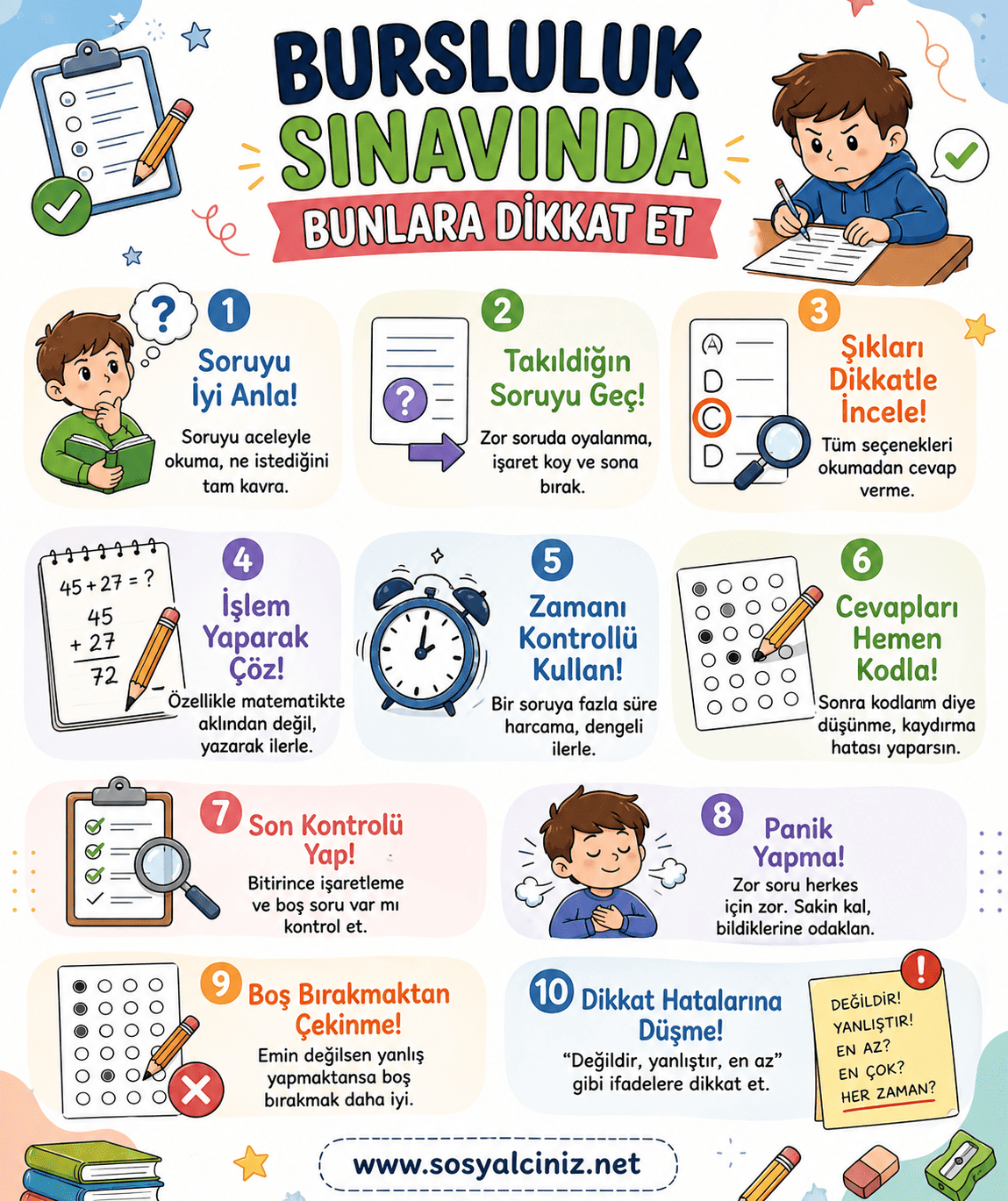 2026 İOKBS Bursluluk Sınavında Bunlara Dikkat Et