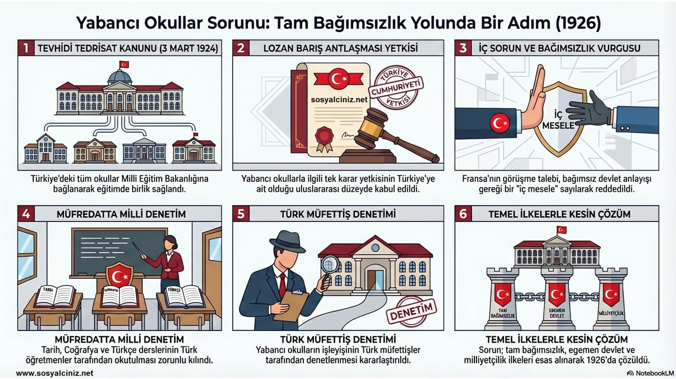 Yabancı Okullar Sorunu İnfografik