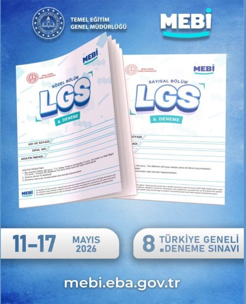MEBİ LGS Deneme Sınavı 8