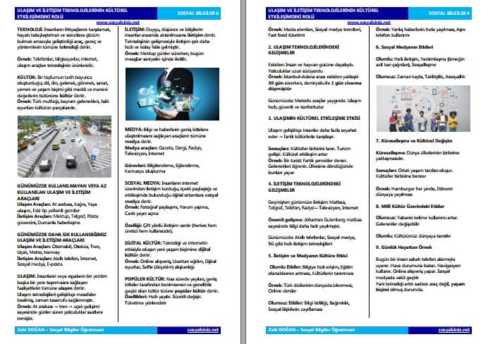Ulaşım ve İletişim Teknolojilerinin Kültürel Etkileşimdeki Rolü