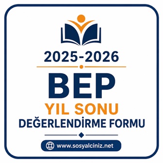 2025-2026 8.Sınıf T.C. İnkılap Tarihi BEP YılSonu Değerlendirme Formu