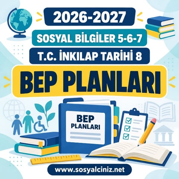 2026-2027 T.C.İnkılap Tarihi 8 BEP Yıllık Planı