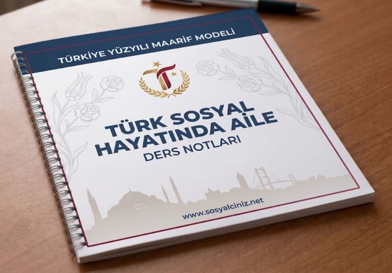 TYMM Türk Sosyal Hayatında Aile 1.Öğrenme Alanı Ders Notları