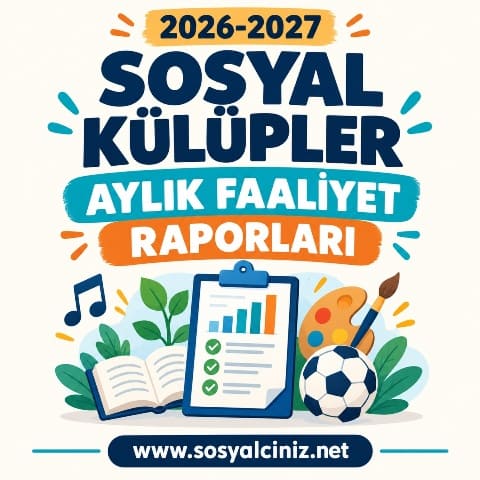 2026-2027 Sosyal Külüpler Eylül Ayı Faaliyet Raporları 5