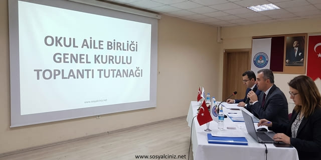 2026-2027 Okul Aile Birliği Genel Kurulu Toplantı Tutanağı