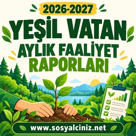 Eylül 2026 Yeşil Vatan Aylık Faaliyet Raporu