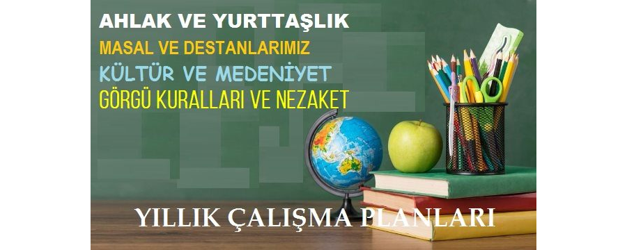 2023-2024 Ahlak ve Yurttaşlık Eğitimi Yıllık Çalışma Planı